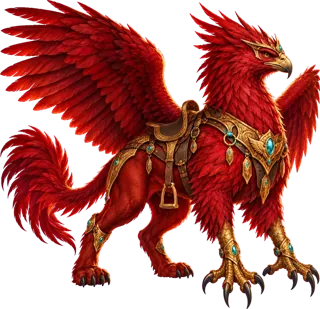 Crimson Gryphon mount