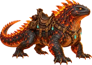 Cinderback Salamander mount