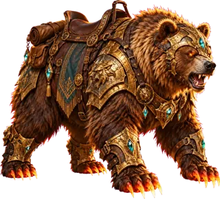 Cinderclaw Bear mount