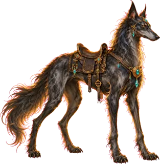 Dusk Strider Warg mount