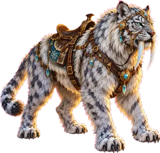 Frostfang Sabercat mount
