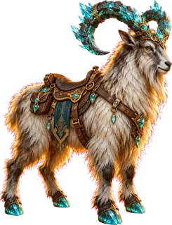 Glimmerhorn Goat mount