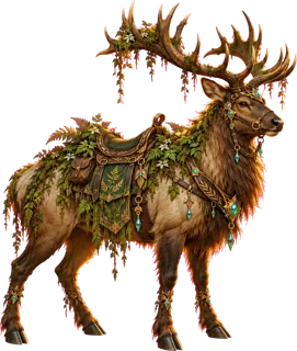 Mossback Elk mount