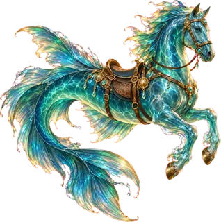 Tideglass Hippocamp mount