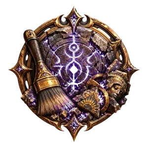 Archaeology profession emblem