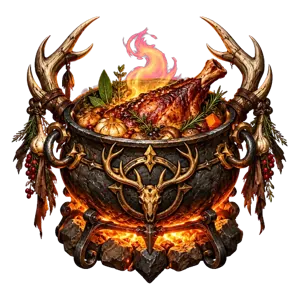 Cooking profession emblem
