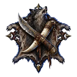 Skinning profession emblem